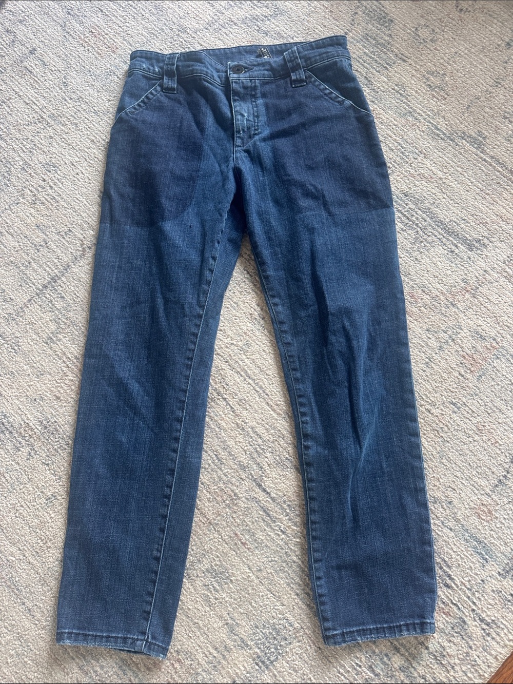 Dorothee Schumacher Women’s Ankle Crop Jeans in Dark Blue